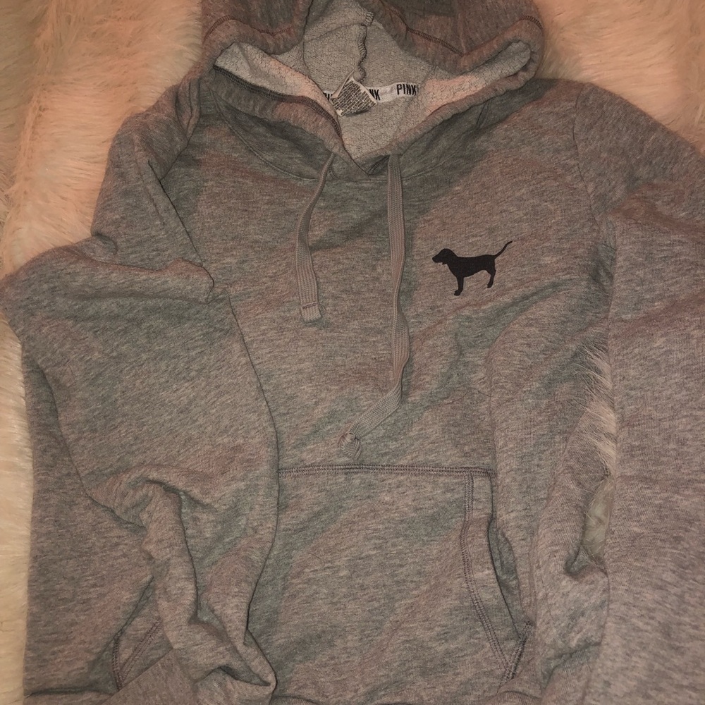 VS pink hoodie